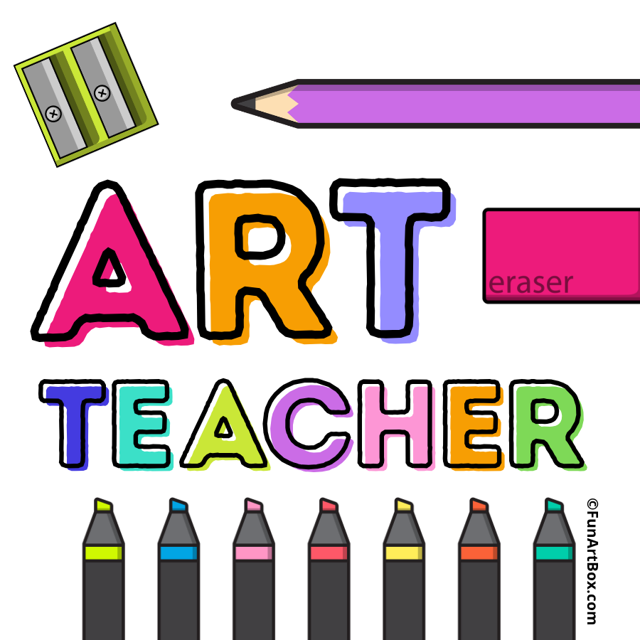 Art Teacher Sticker