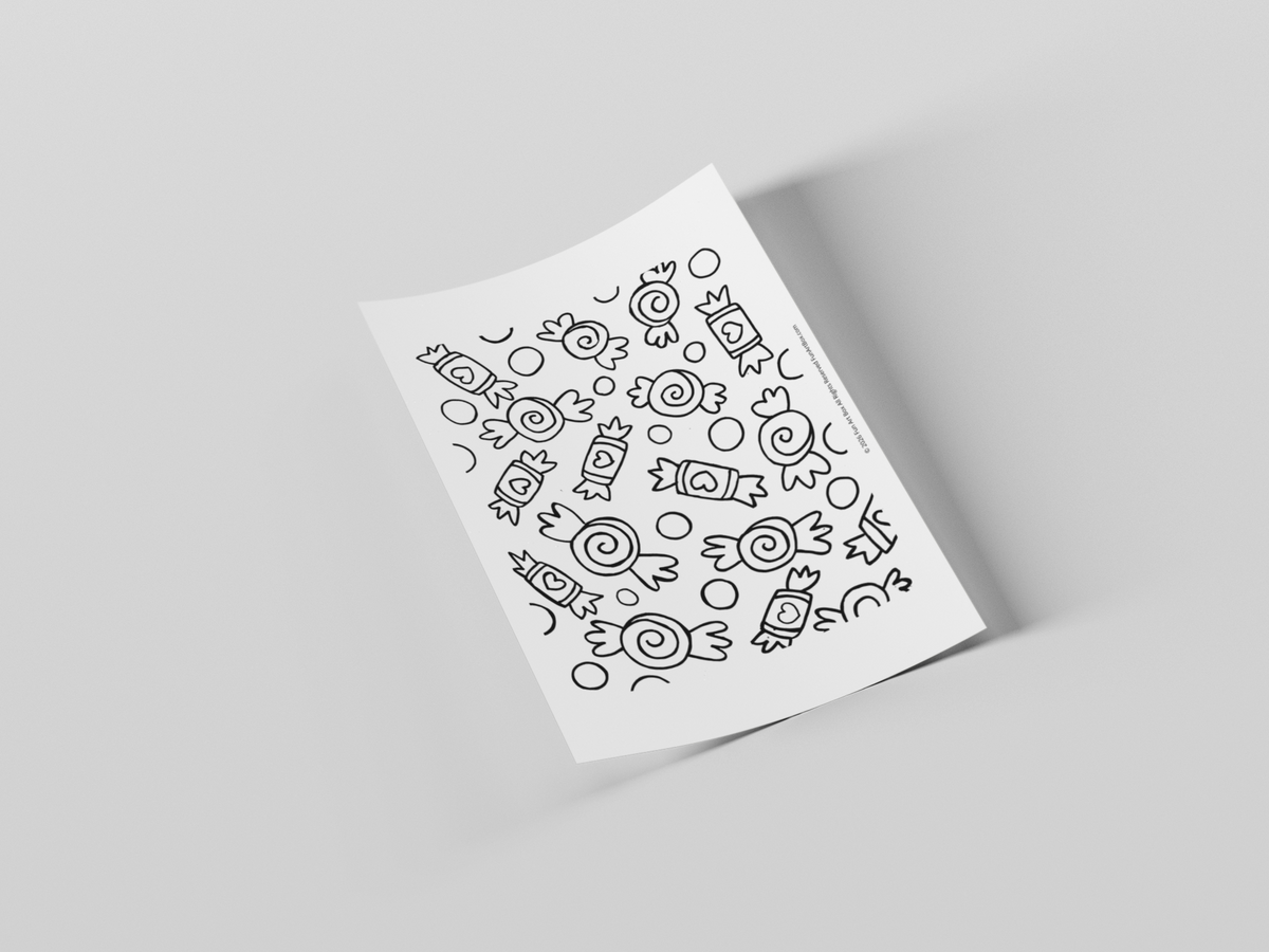 Valentine’s Day Pre-Printed Canvas
