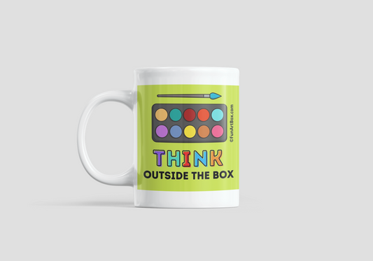 Think Outside The Box Mug