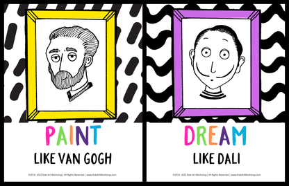 Artists Who Inspire Set #1