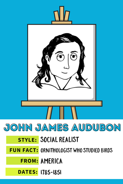 Famous Artists Fun Facts