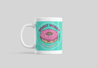 Donut Worry Be Happy Mug