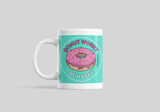 Donut Worry Be Happy Mug
