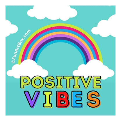 Positive Vibes Sticker