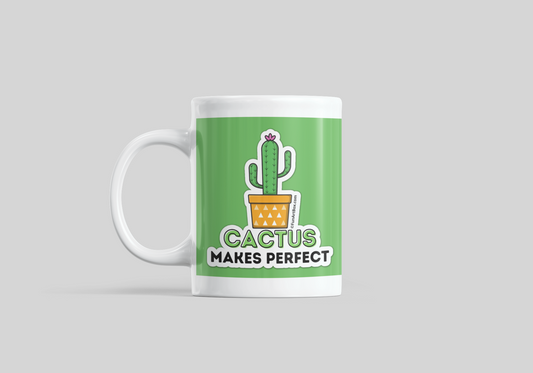 Cactus Makes Perfect Mug