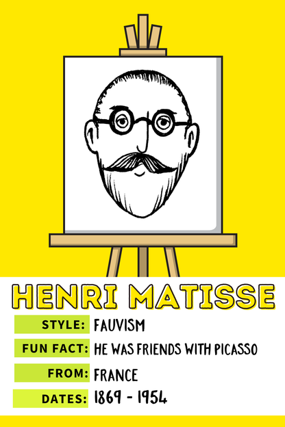 Famous Artists Fun Facts