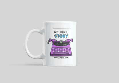 Art Tells A Story Mug