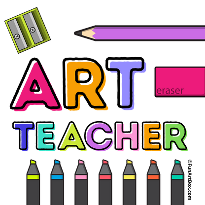 Art Teacher Sticker