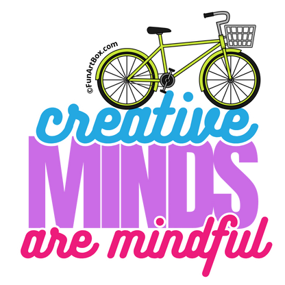 Creative Minds Are Mindful Sticker