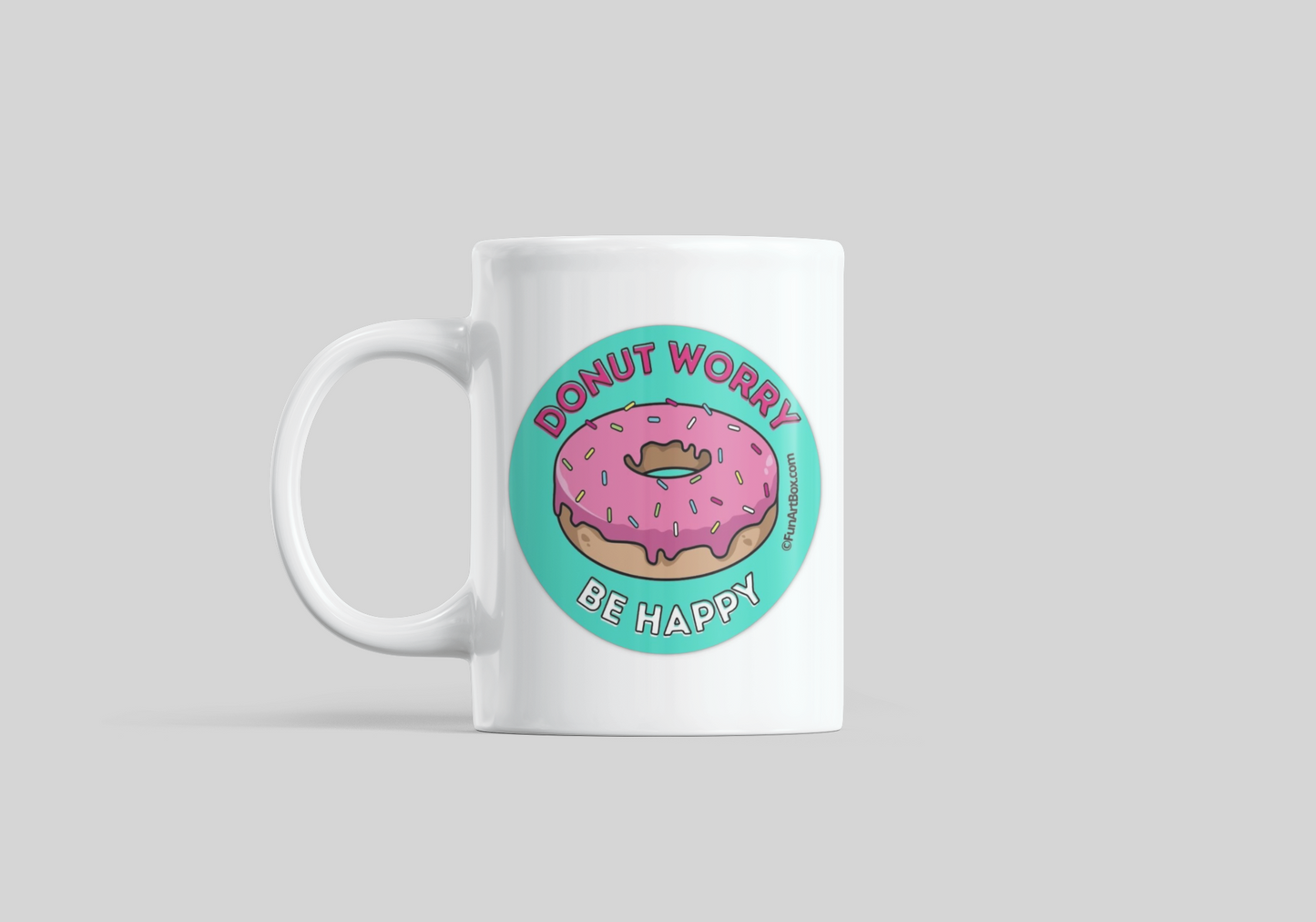 Donut Worry Be Happy Mug