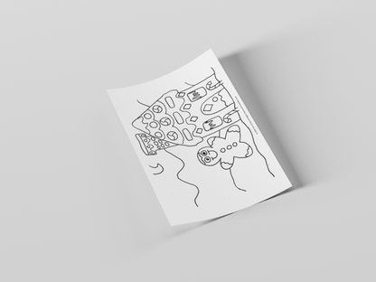 Winter Wonderland Pre-Printed Canvas