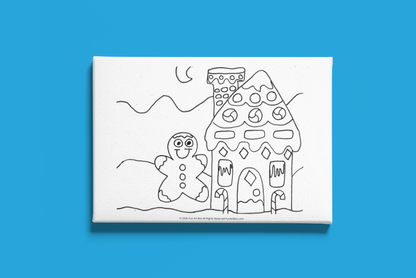 Winter Wonderland Pre-Printed Canvas