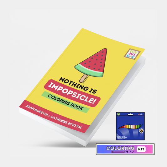 Nothing is Impopsicle Coloring Kit