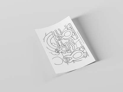 Winter Wonderland Pre-Printed Canvas