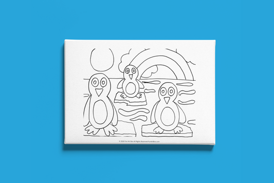 Winter Wonderland Pre-Printed Canvas