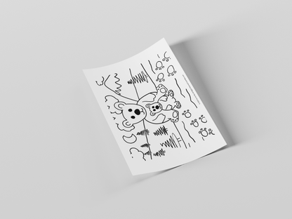 Winter Wonderland Pre-Printed Canvas