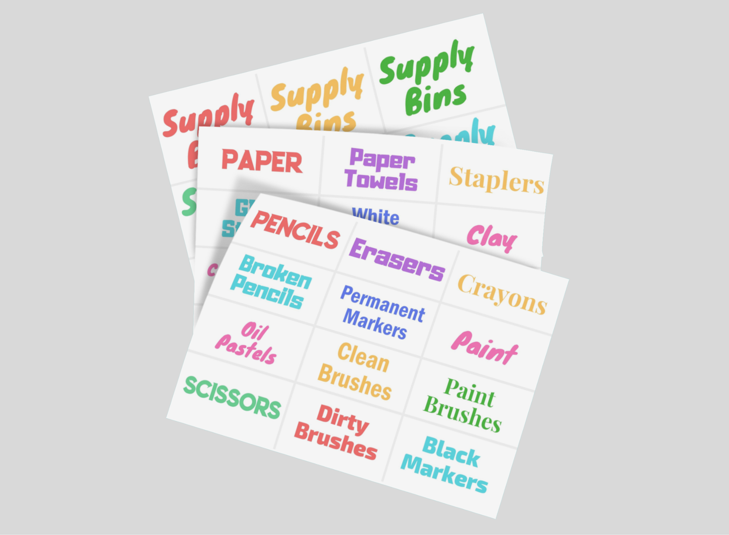 Around The Classroom Poster