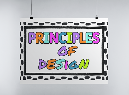 Principles of Design Poster