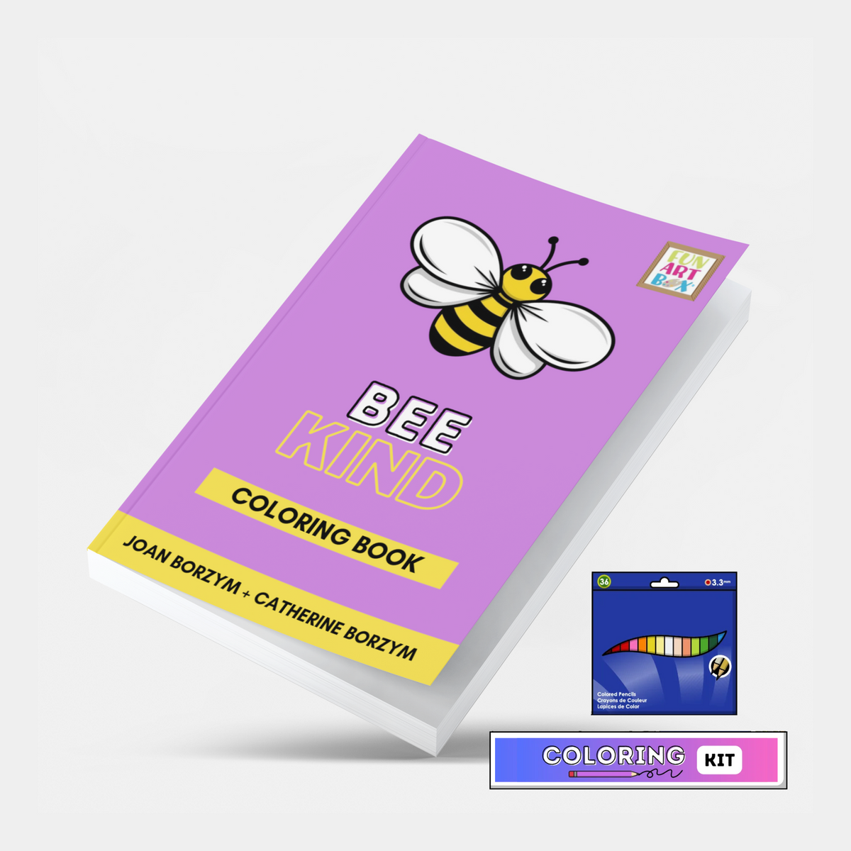 Bee Kind Coloring Kit