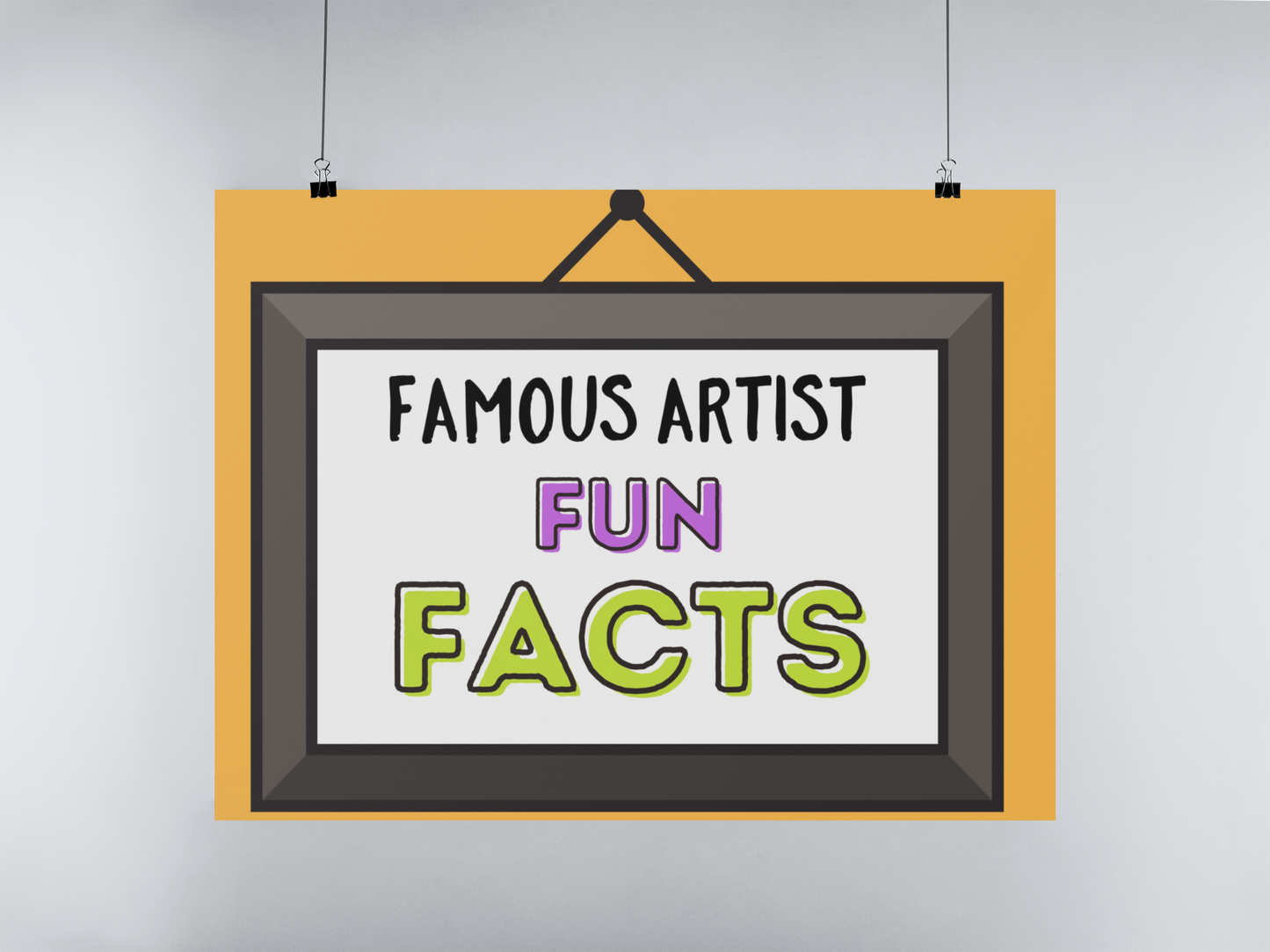 Famous Artists Fun Facts