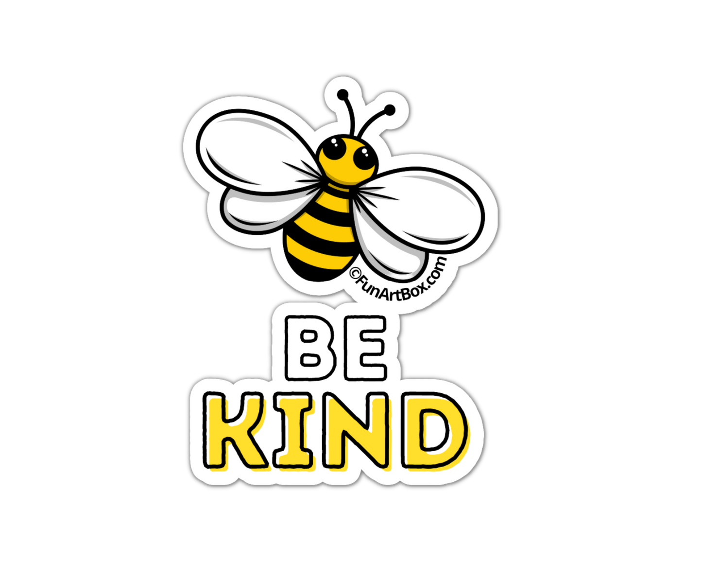 be kind sticker